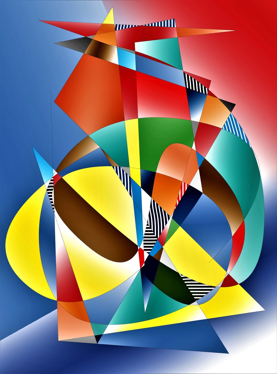 Uten tittel, 2019, (gradient) av Alex Caminker