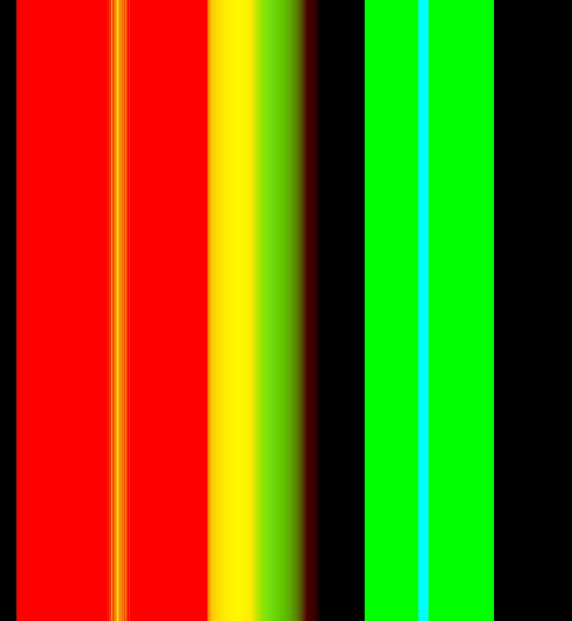 fargefelt #5,2019,(gradient) av Alex Caminker