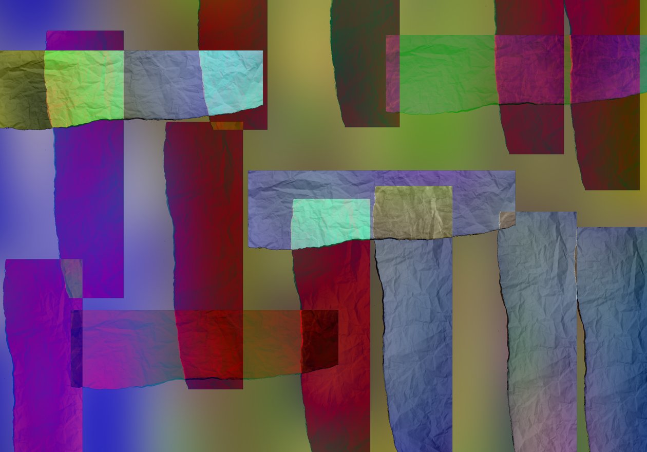 etude #20,(blandet media) av Alex Caminker