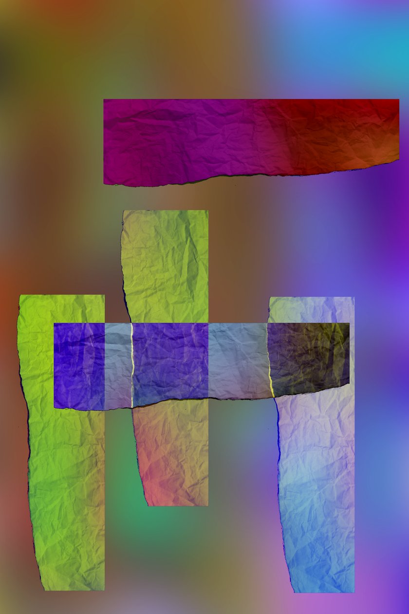 etude ,2019, (blandet media) av Alex Caminker