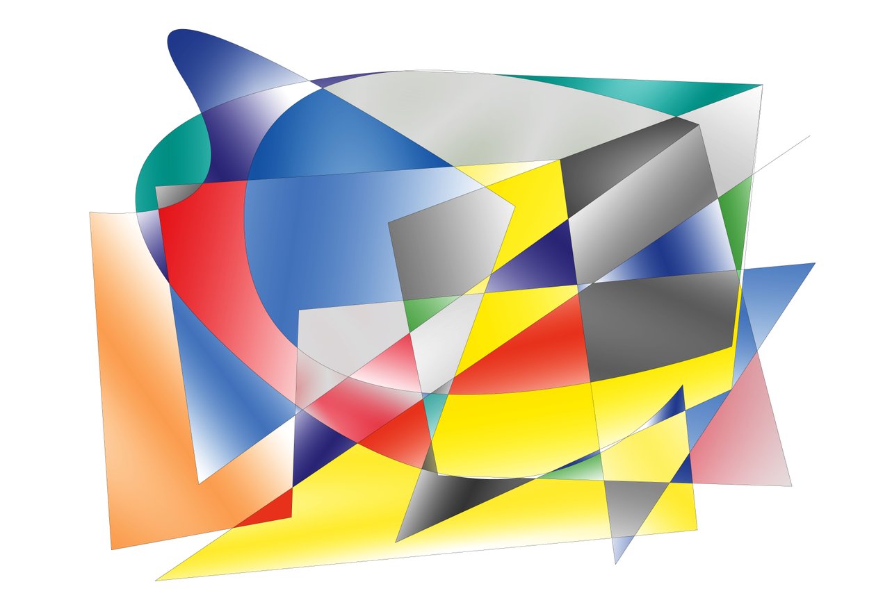 fisk, 2019, (gradient) av Alex Caminker
