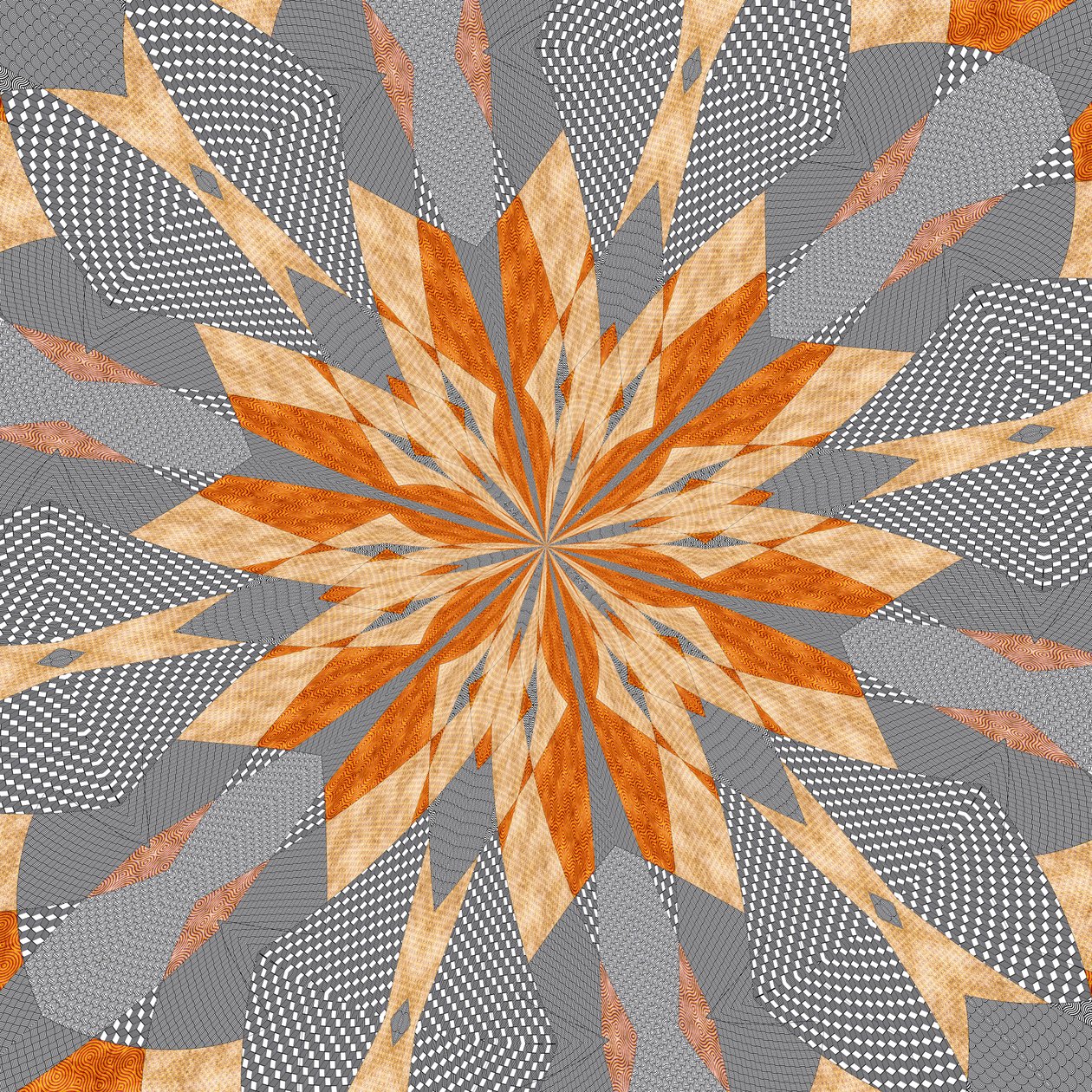 blomster;64,2019,()gradient av Alex Caminker