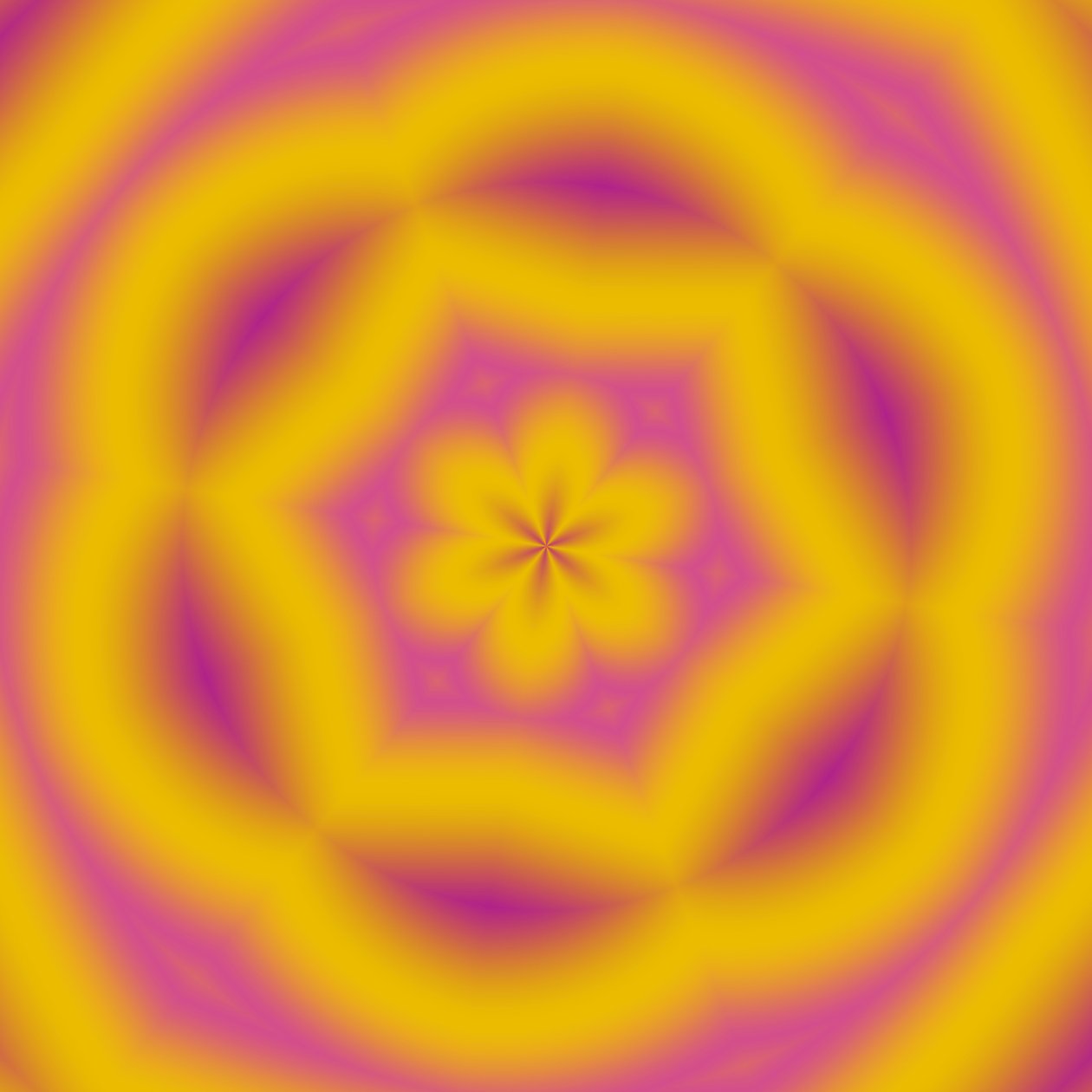 blomster #1,2019,(gradient) av Alex Caminker