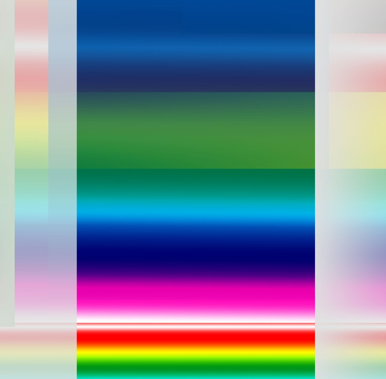 ramme, 2019, (gradient) av Alex Caminker