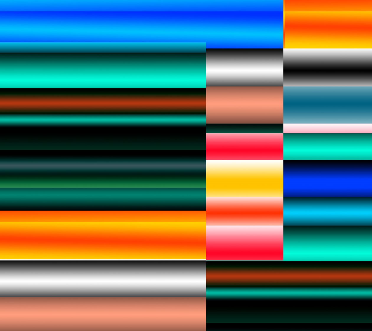 lag av planeten, 2017, (gradient) av Alex Caminker