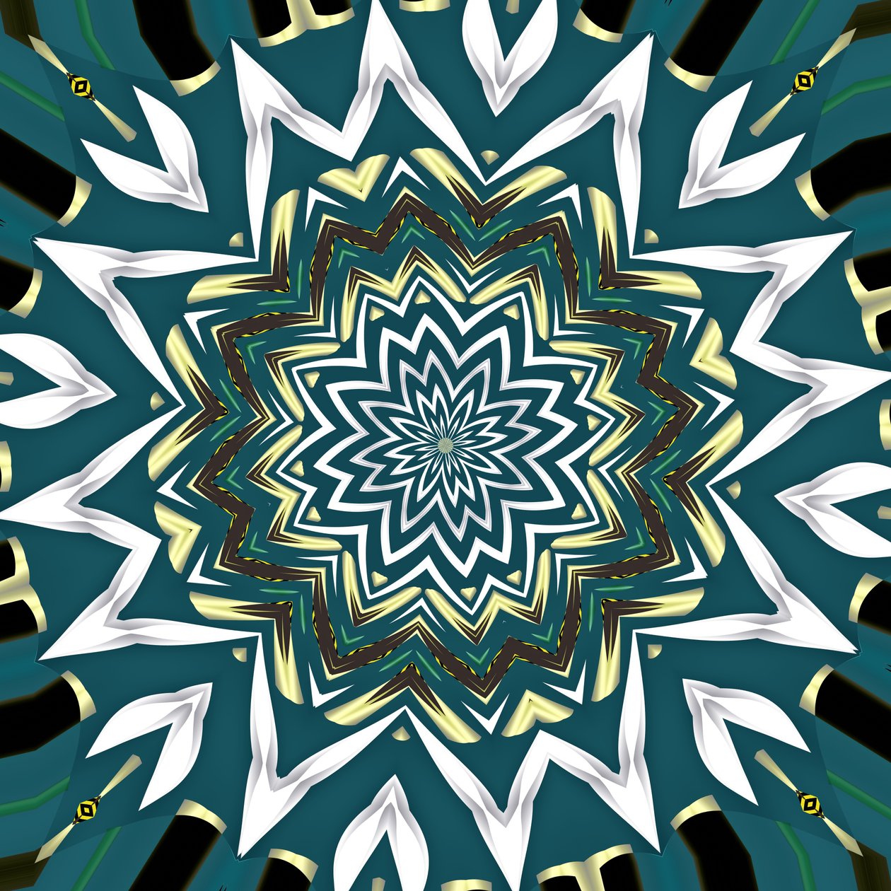 naturlig ornament, (digital) av Alex Caminker