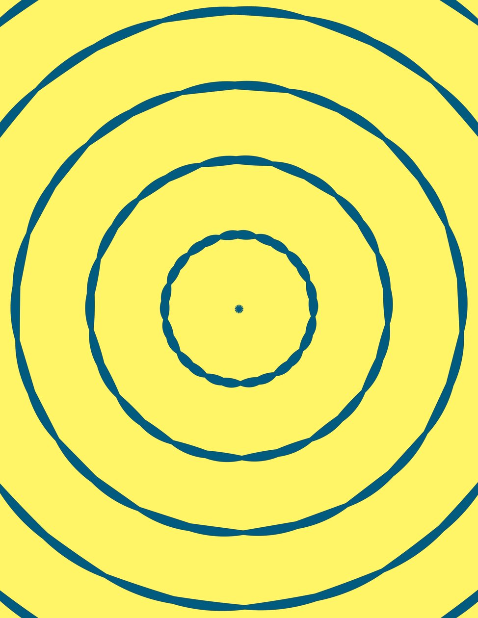 ornament #14,2019,(trykk) av Alex Caminker