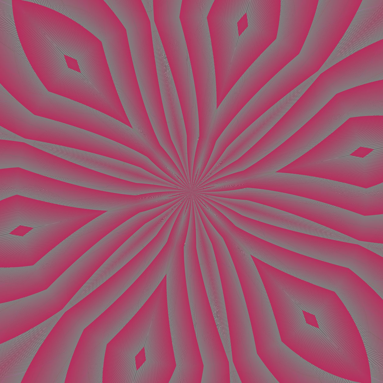 ornamenter #104,(blandet media) av Alex Caminker