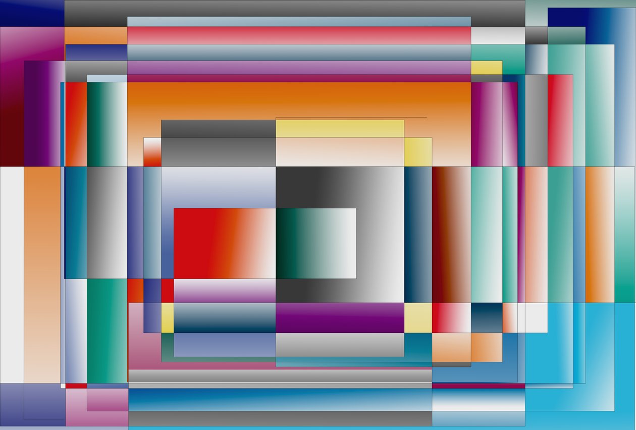 piano, 2019, (gradient) av Alex Caminker