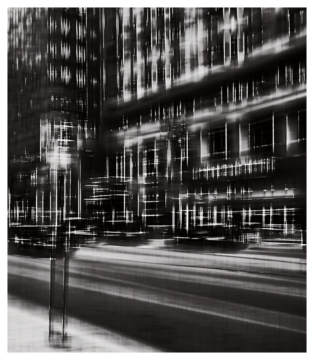 street i musikalsk notasjon, 2019 (fotografi) av Alex Caminker