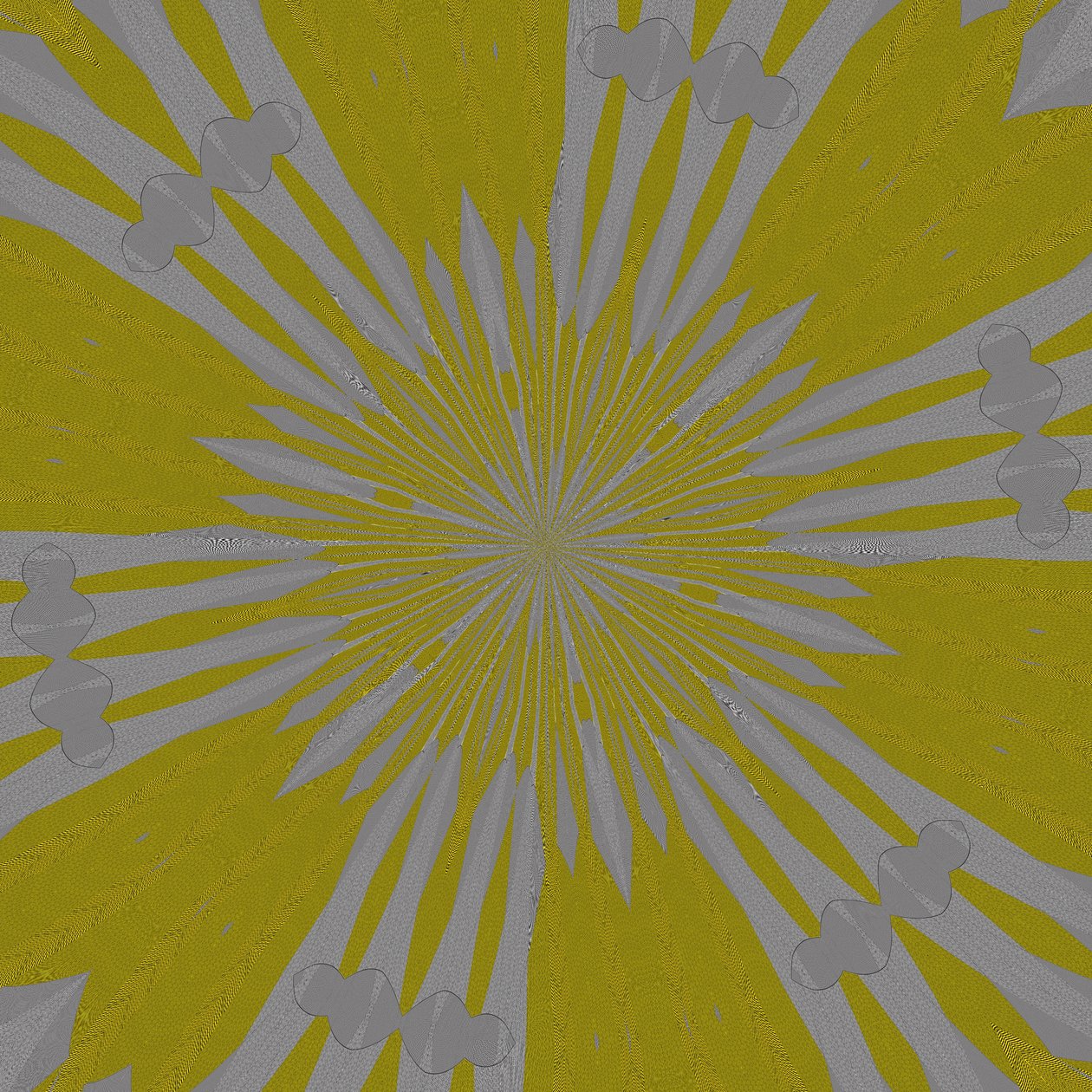 symmetri #20,2019,(blandet media) av Alex Caminker