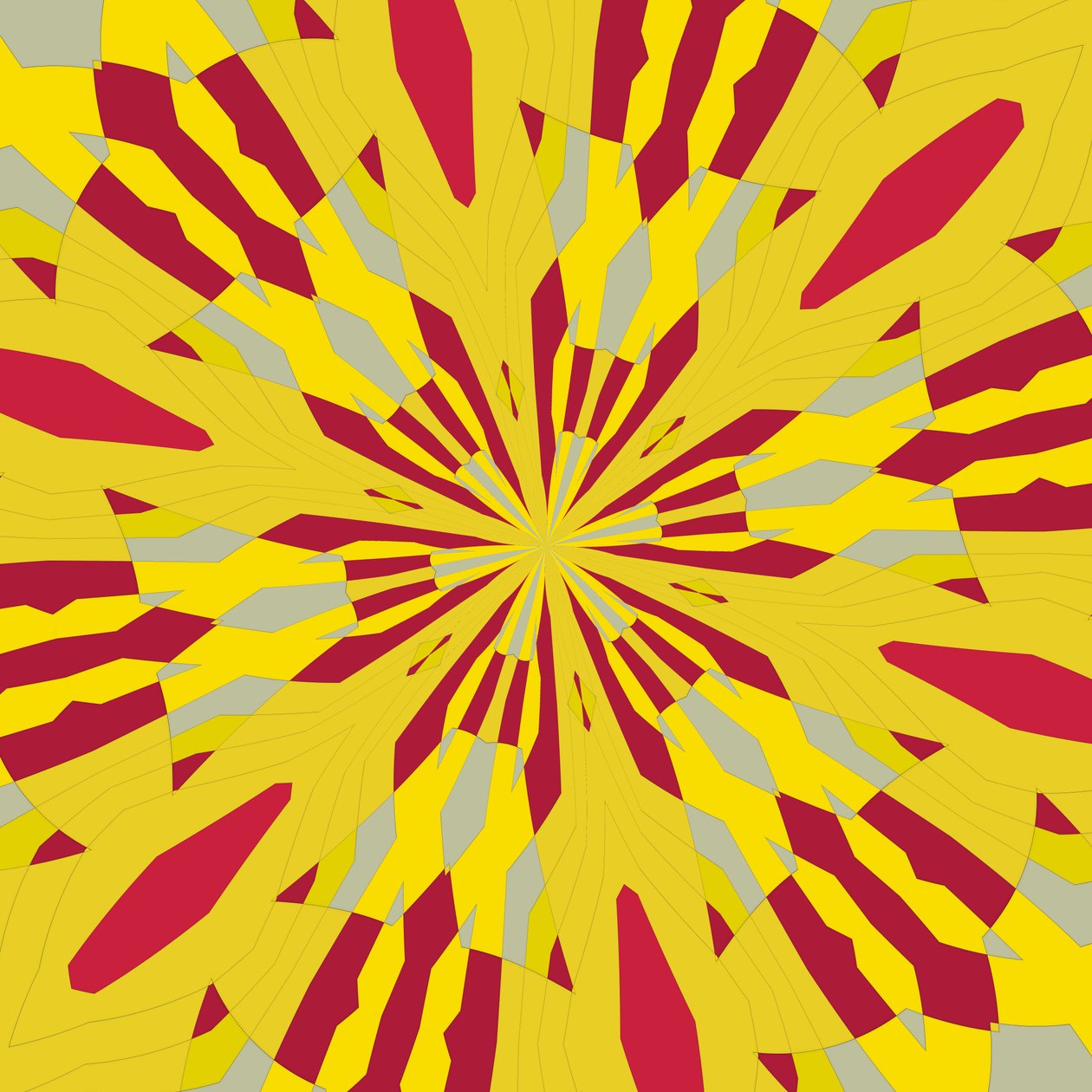 symmetri #47,2019,(blandet media) av Alex Caminker