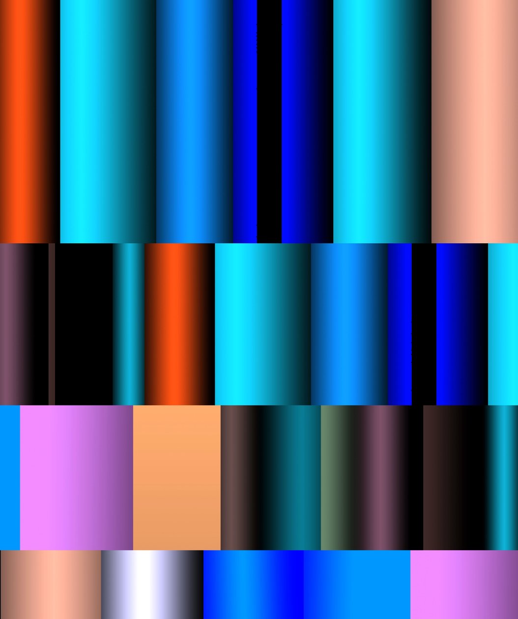 rørformet mekanisme, 2017, (gradient) av Alex Caminker