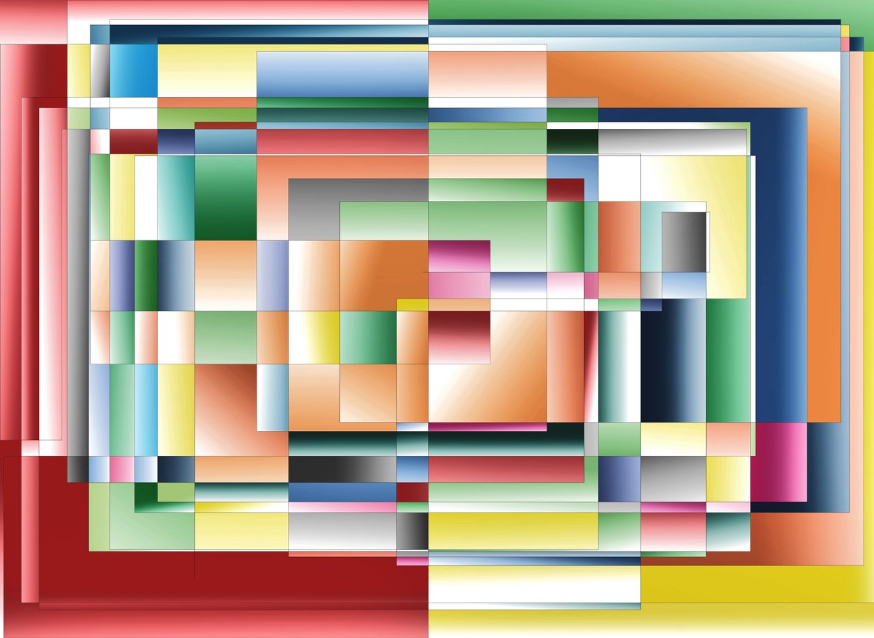 uvanlig vær, 2019, (gradient) av Alex Caminker