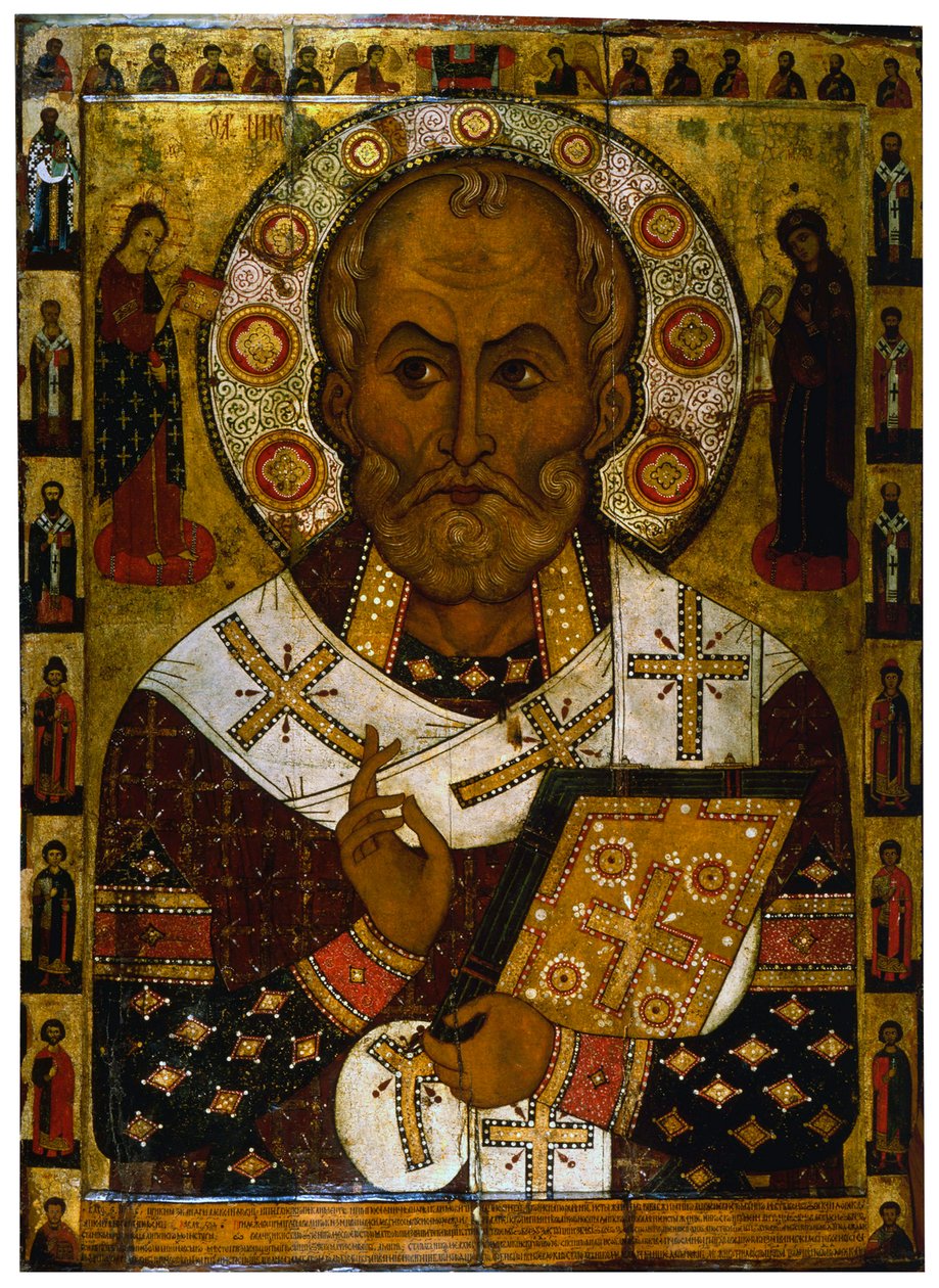 'Sankt Nikolaus av Lipna', 1294. av Alexa Petrov