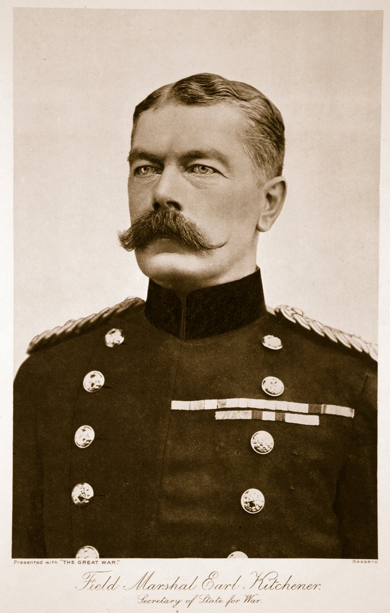 Feltmarskalk Earl Kitchener, 1914-19 av Alexander Bassano
