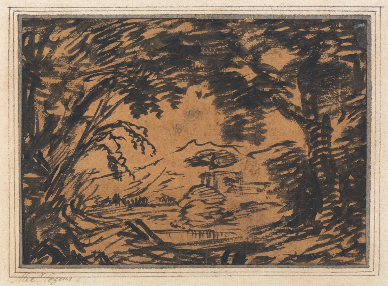 The Glade av Alexander Cozens