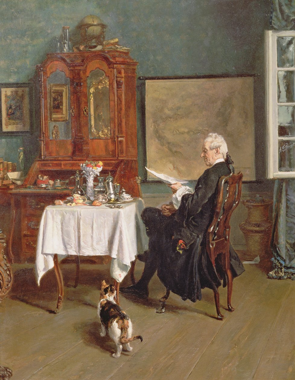 Aktuaren til frokost av Alexander Friedrich Werner