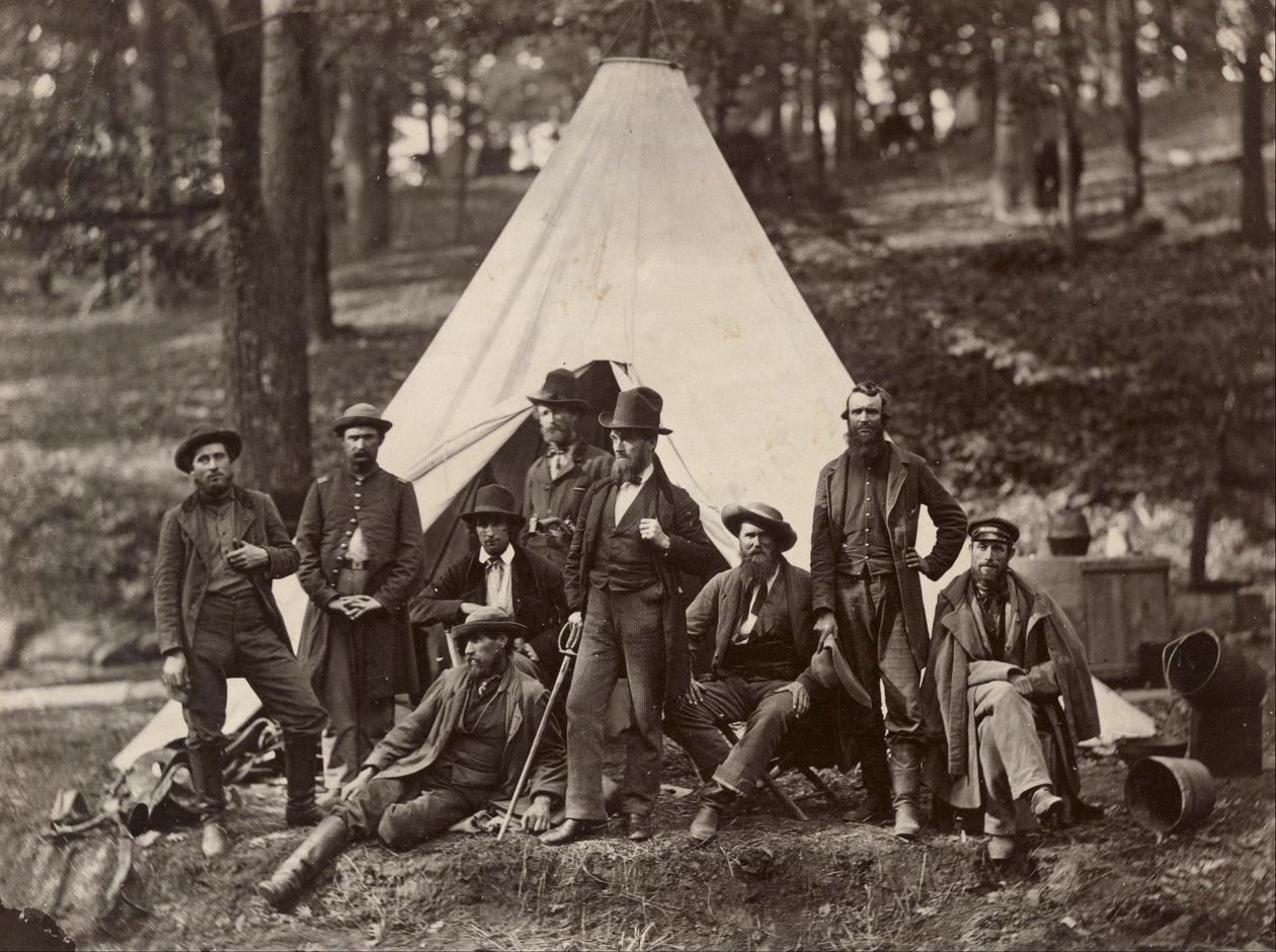 Gruppe guider for Army of the Potomac av Alexander Gardner