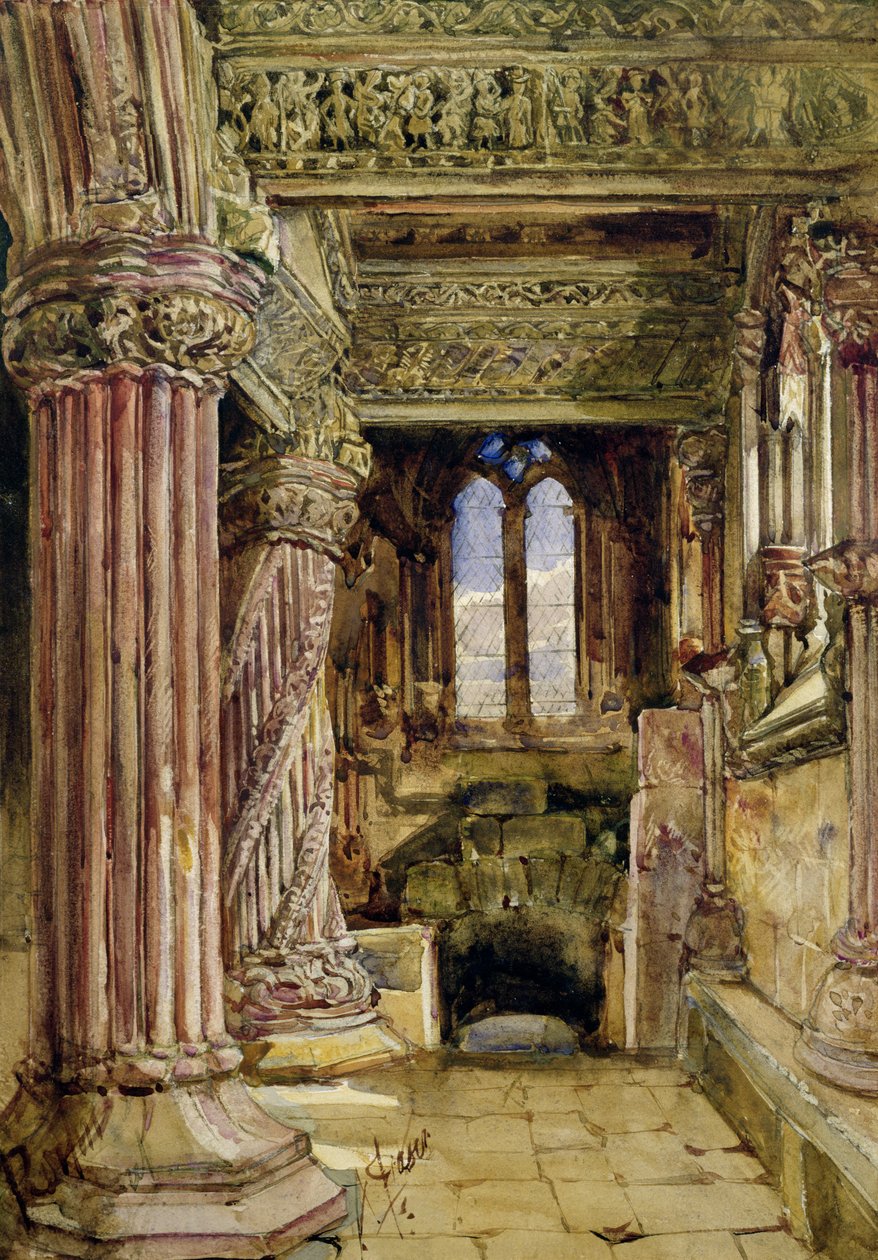 Rosslyn Chapel, Skottland av Alexander Jnr. Fraser