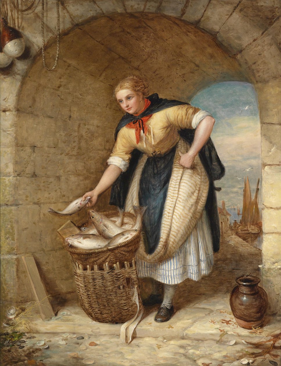 Fiskeselgeren av Alexander Leggett