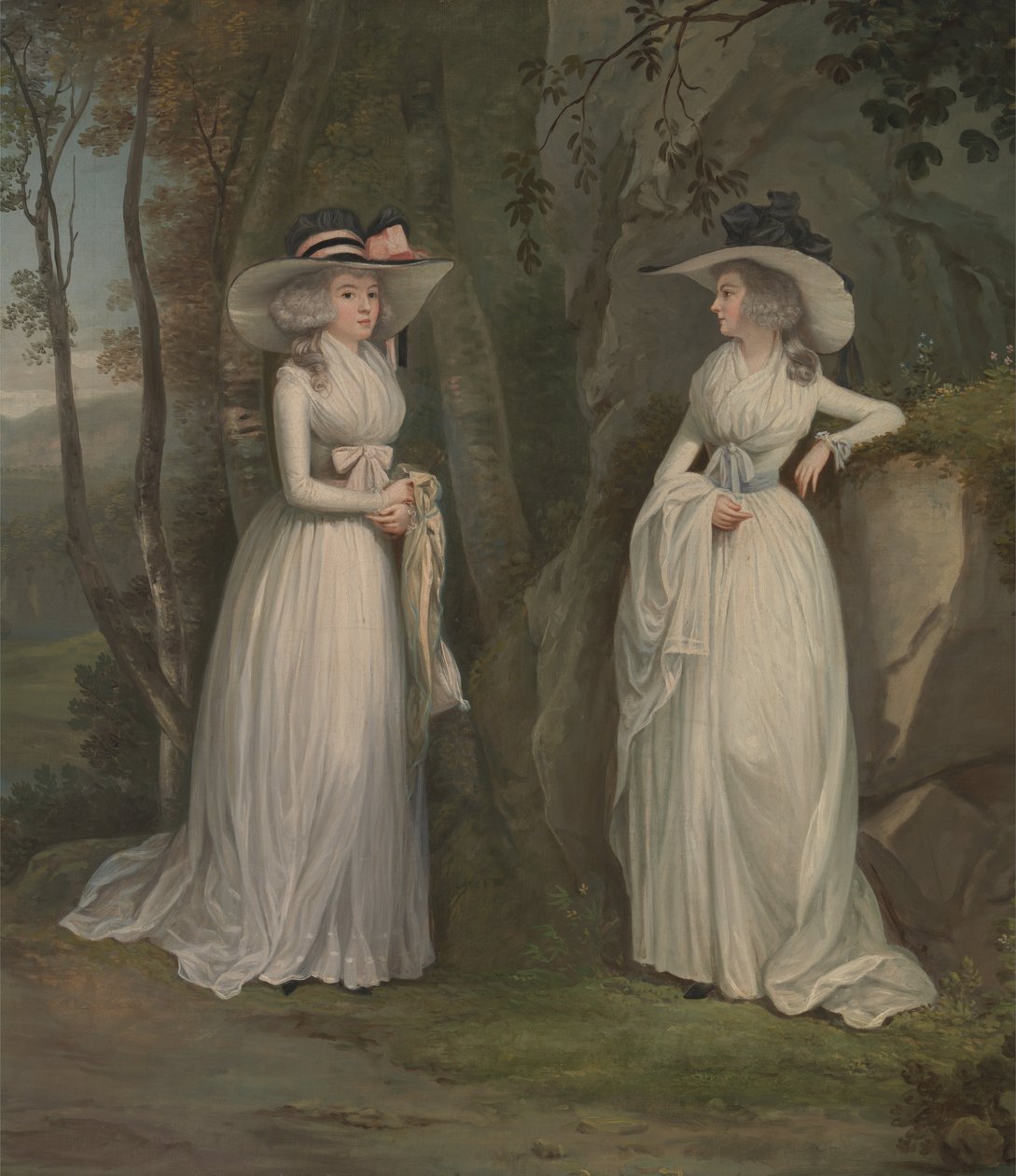 Eleanor og Margaret Ross av Alexander Nasmyth
