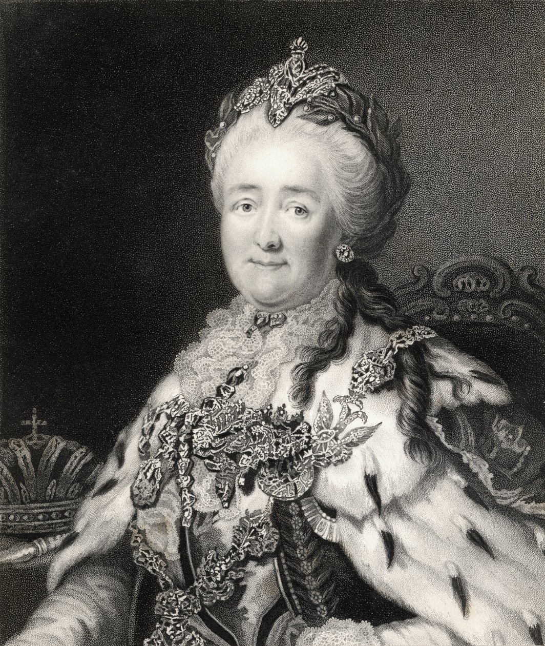 Catherine II (1729-96) av Russland, fra 