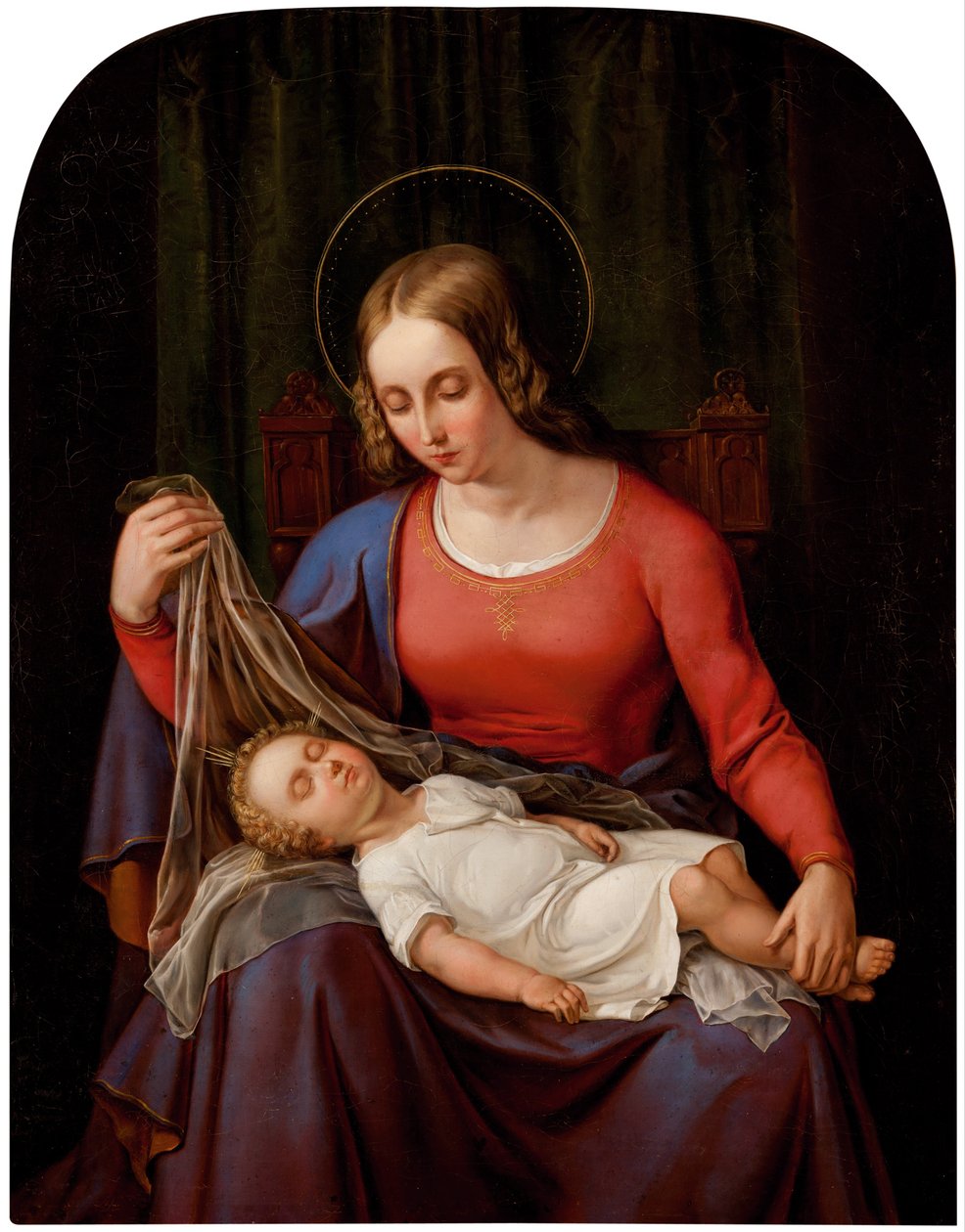Madonna og Child av Alexander Schramm