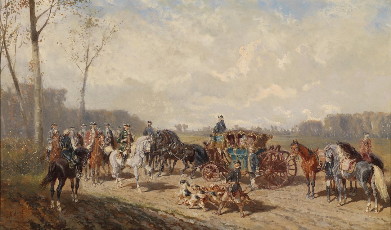 Møte mens du sykler av Alexander von Bensa