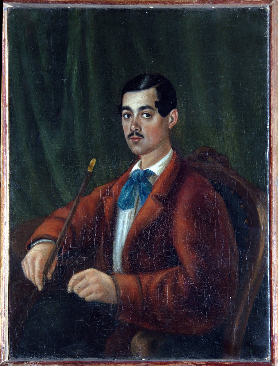 Selvportrett. Russisk forfatter, romantisk poet kjent under pseudonymet Marlinsky og medlem av Decembrist- eller Decembrist-opprøret i 1825, deportert til Kaukasus, Verk av Alexander Alexandrovich Bestuzhev (Bestuzhev) Marlinsky (179) av Alexander Alexandrovich Bestuzhev Marlinsky