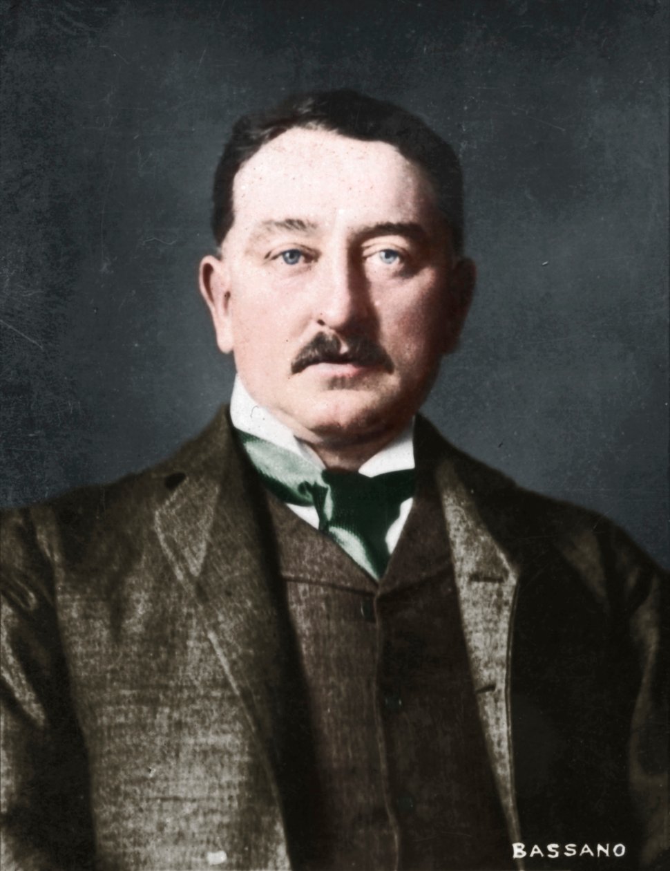 Cecil Rhodes, 1853-1902, engelskfødt sørafrikansk gründer og statsmann, 1894-1907 av Alexander Bassano