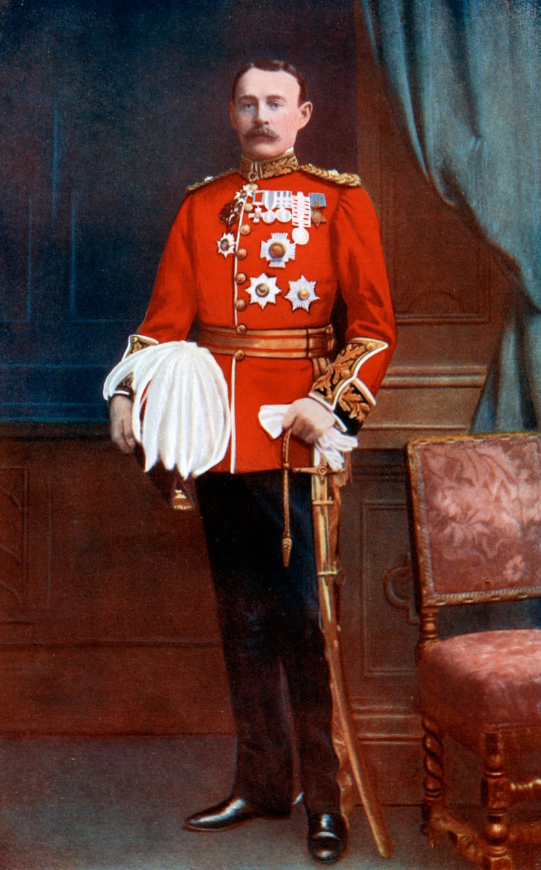 Generalløytnant Sir Archibald Hunter, kommanderte den 10. divisjon, Sør-Afrika, 1902. av Alexander Bassano