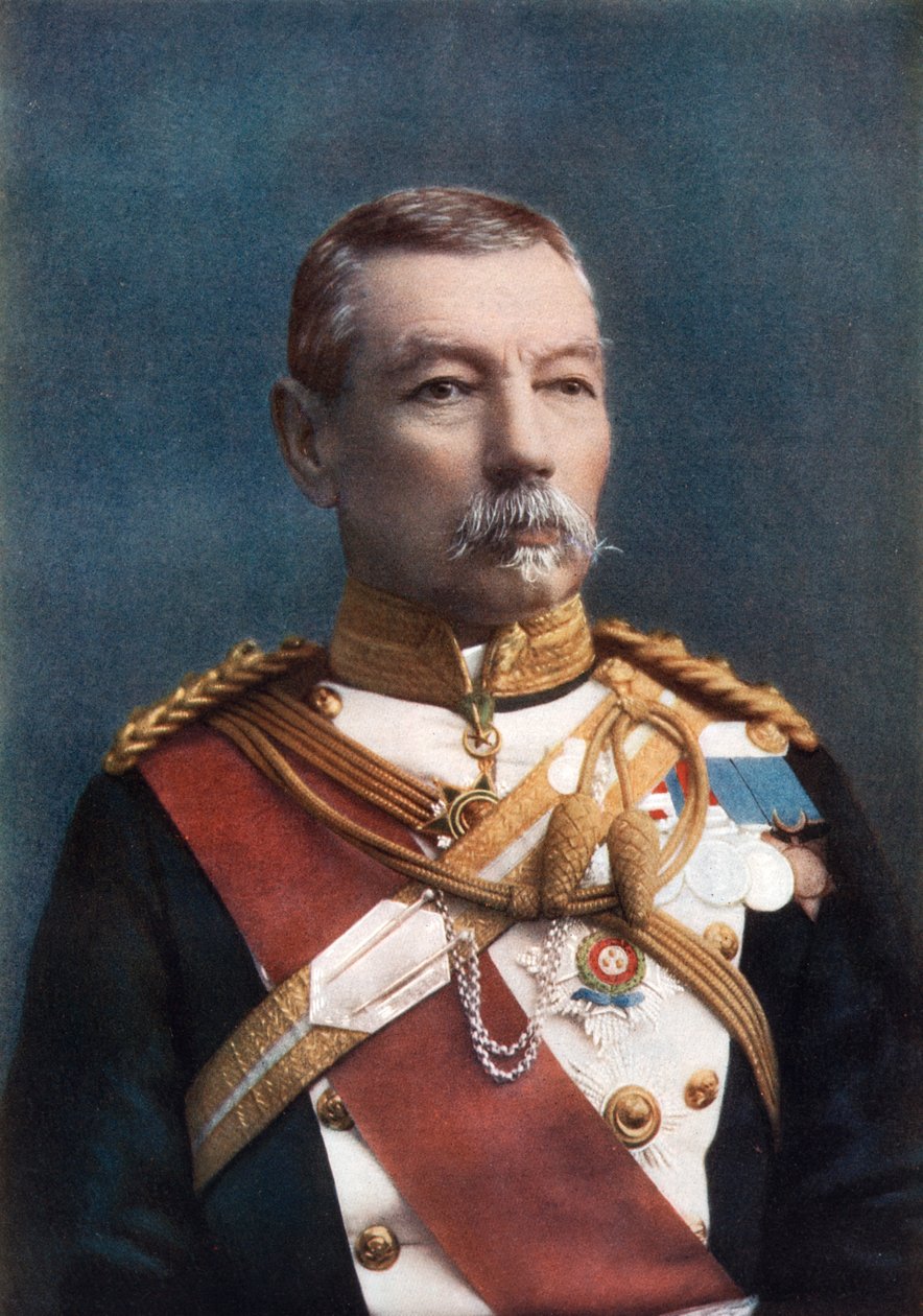 Generalløytnant Sir Drury Drury-Lowe, oberst for de 17. Lancers, 1902. av Alexander Bassano
