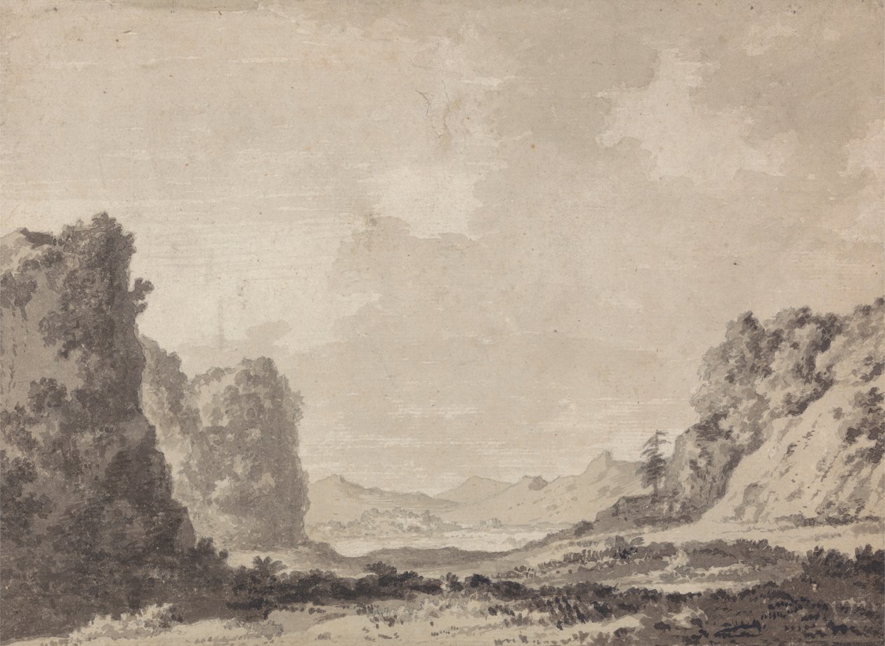 En dal av Alexander Cozens