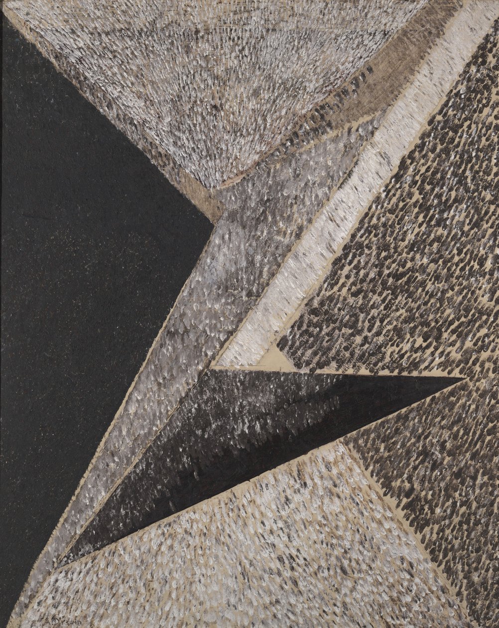 Suprematisme, 1921 av Alexander Drewin