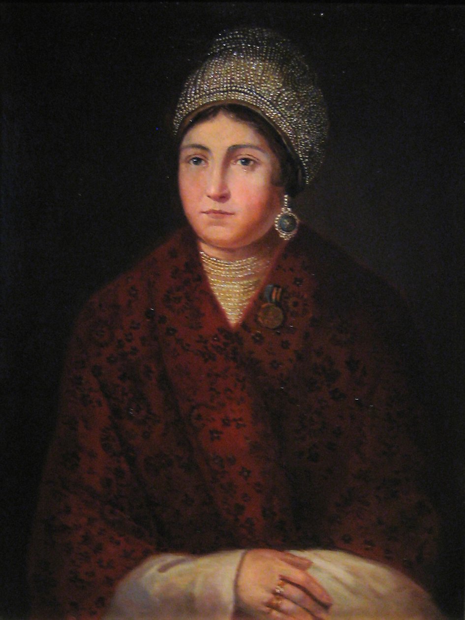 Vasilisa Kozhina, 1813 av Alexander F. Smirnov