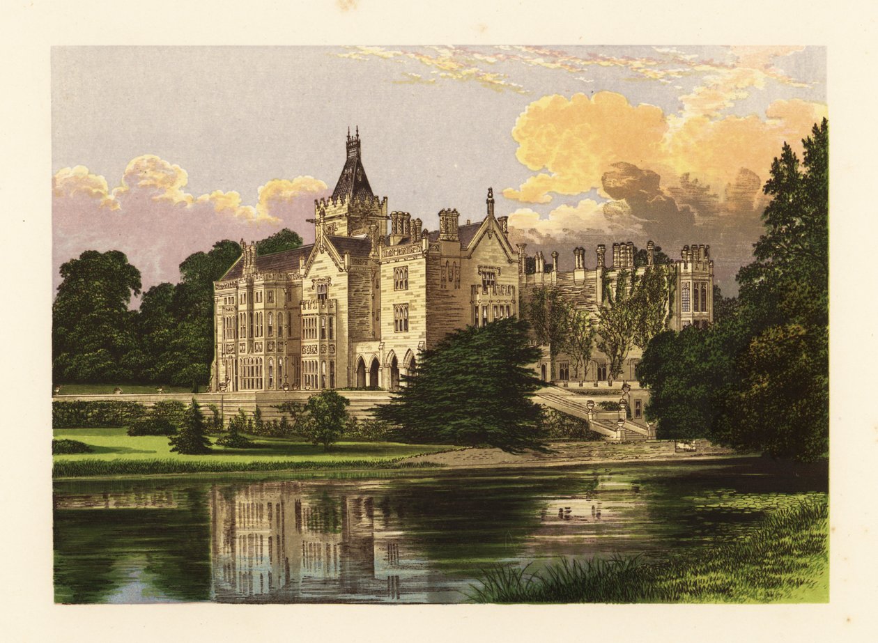 Adare Manor, County Limerick, Irland. av Alexander Francis (after) Lydon