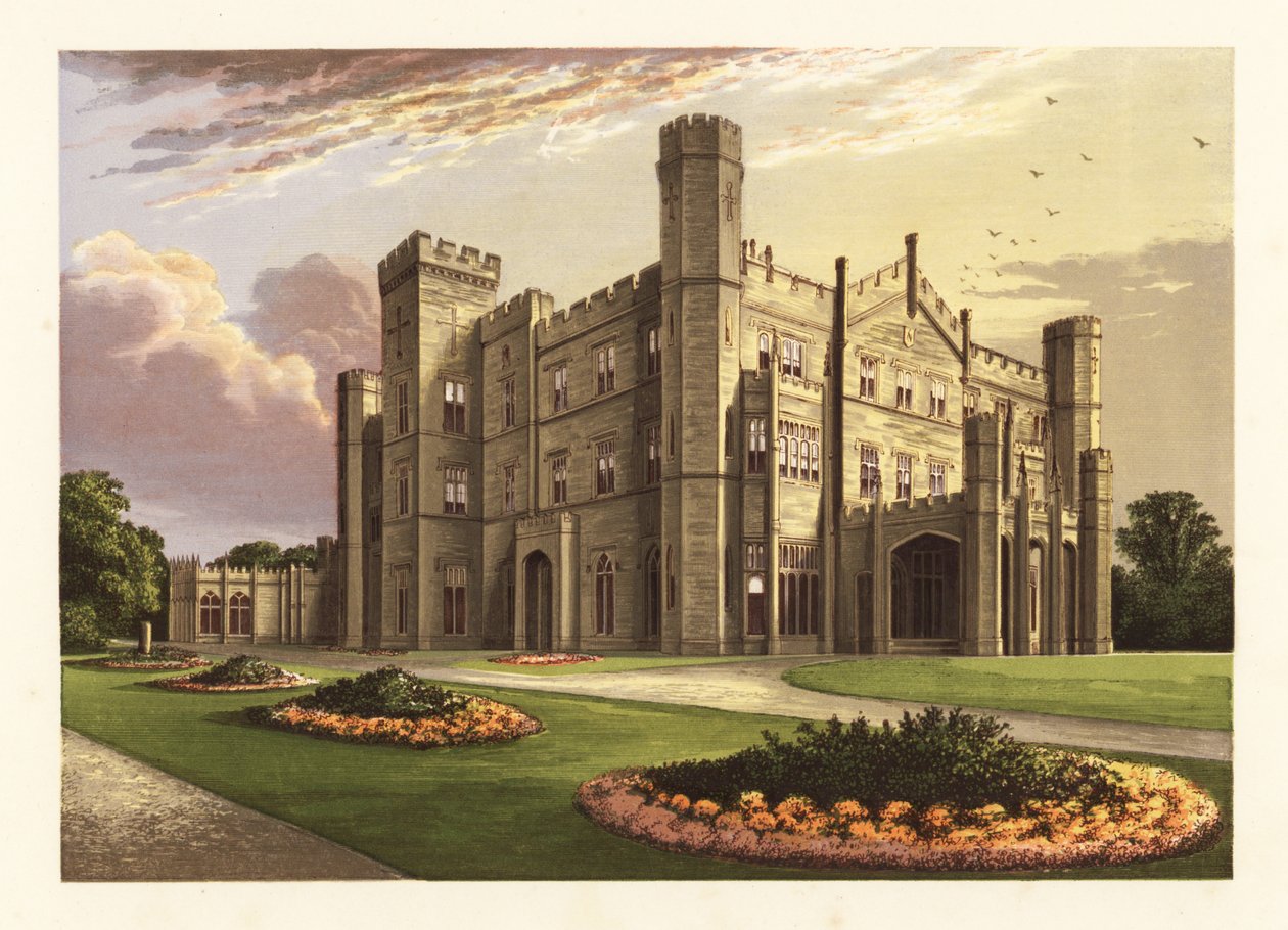 Apley Hall, Shropshire, England. av Alexander Francis (after) Lydon