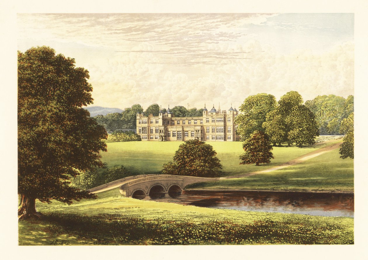 Audley End House, Essex, England. av Alexander Francis (after) Lydon