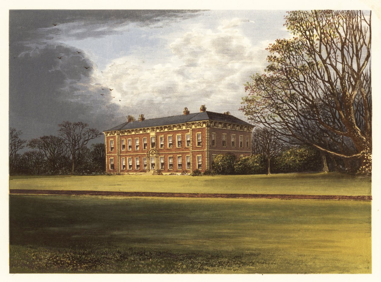 Beningbrough Hall, Yorkshire, England. 1880 (gravering) av Alexander Francis (after) Lydon