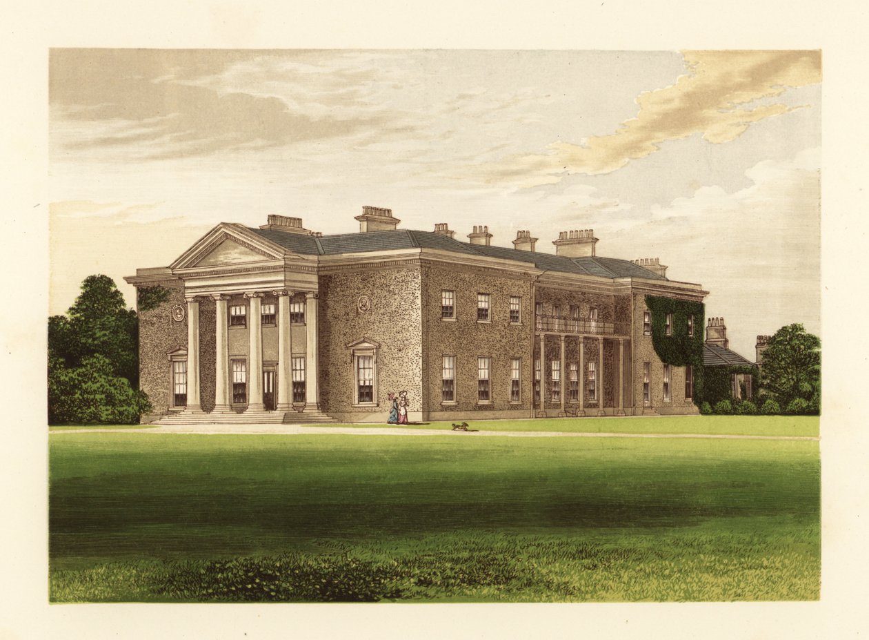 Bishops Court, County Kildare, Irland. av Alexander Francis (after) Lydon