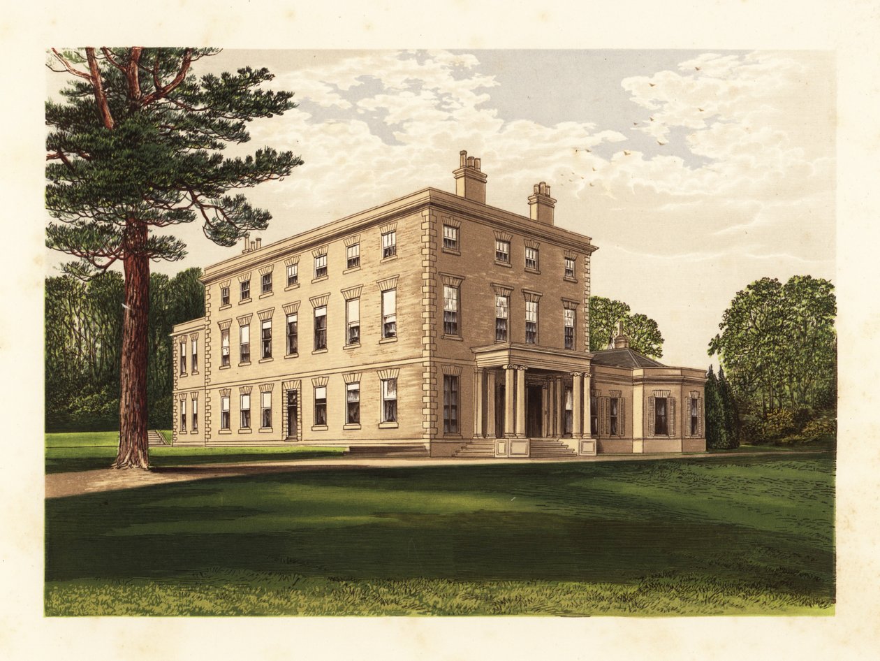 Carnanton House, Cornwall, England. av Alexander Francis (after) Lydon