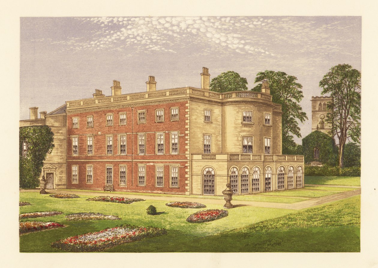 Clifton Hall, Nottingham, England. av Alexander Francis (after) Lydon