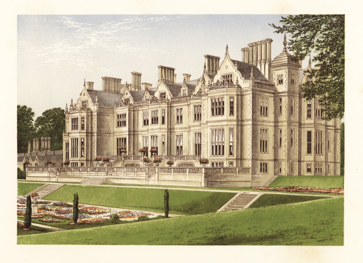 Dartrey House, County Monaghan, Irland. av Alexander Francis (after) Lydon