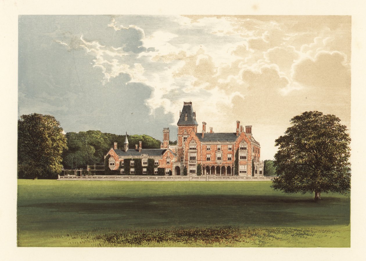Hemsted Park, Kent, England. av Alexander Francis (after) Lydon