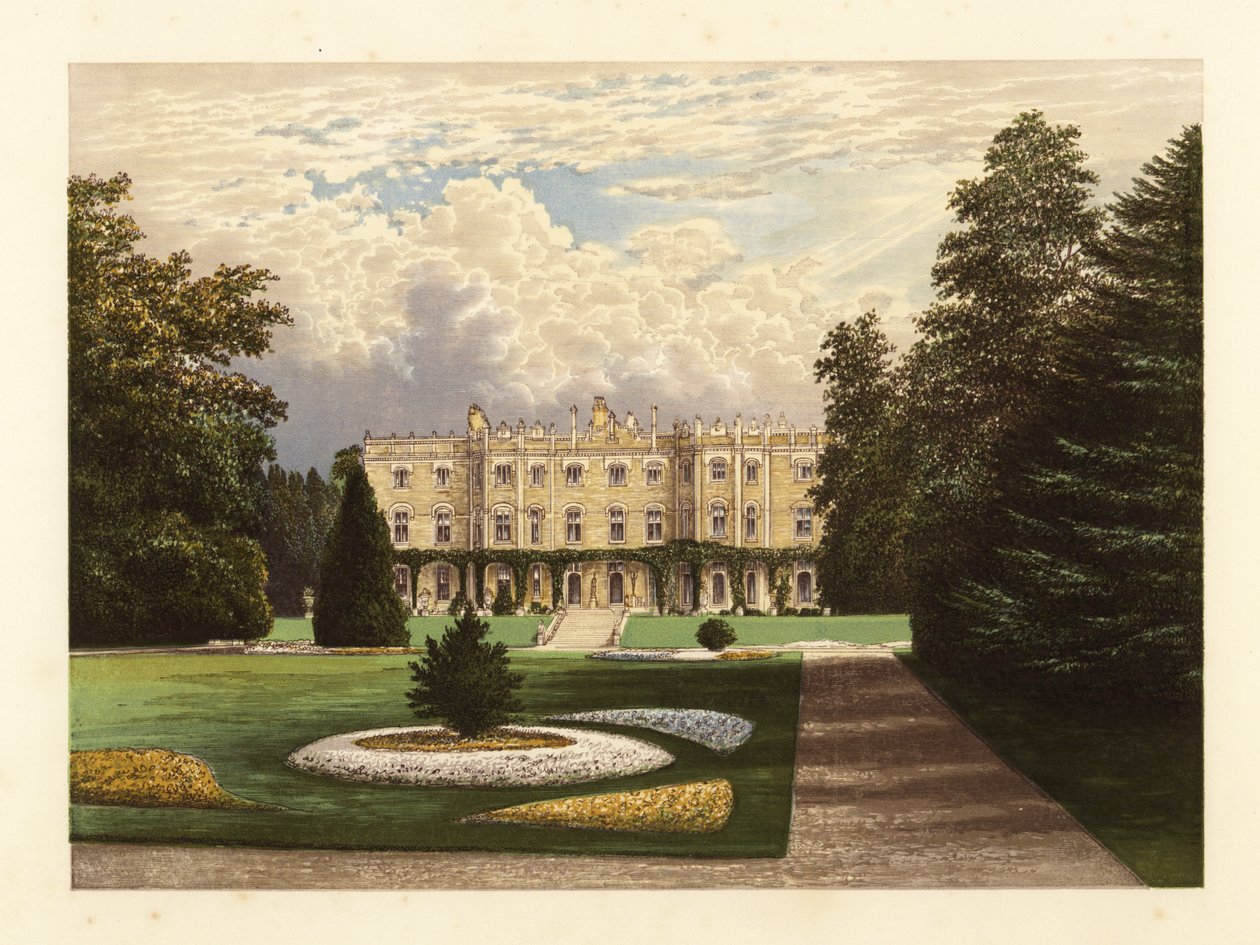 Hughenden Manor, Buckinghamshire, England. av Alexander Francis (after) Lydon