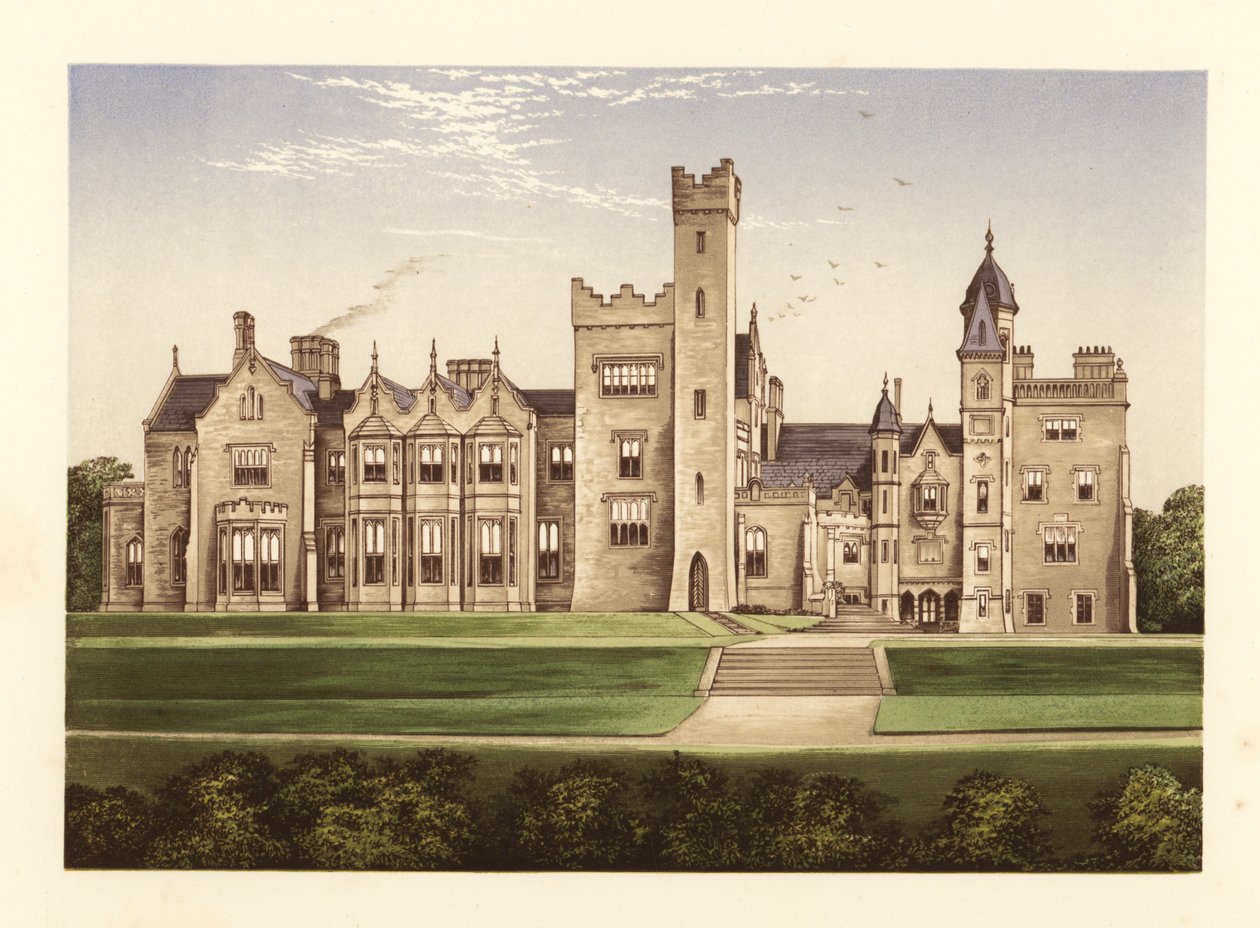 Rossmore Castle, County Monaghan, Irland. av Alexander Francis (after) Lydon