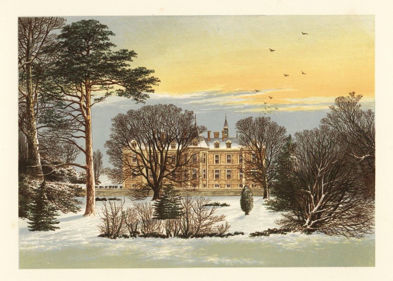 Warter Priory, Yorkshire, England. av Alexander Francis (after) Lydon
