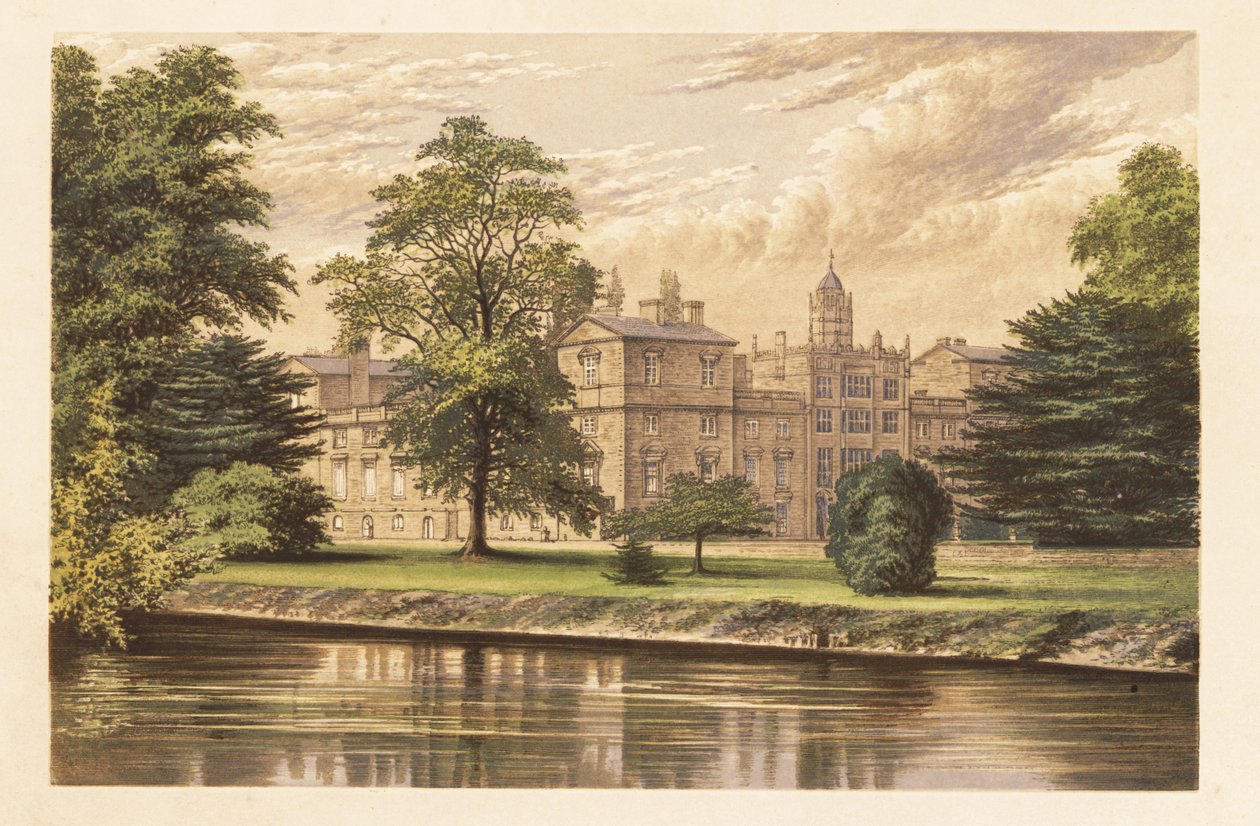 Wilton House, Wiltshire, England. ,1880 (gravering) av Alexander Francis (after) Lydon