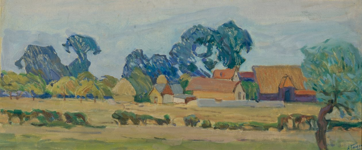 En gård i England av Alexander Fyodorovich Gaush